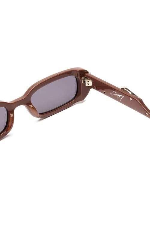 DEZI DEZI LIL DRIPPY 49MM RECTANGULAR SUNGLASSES 