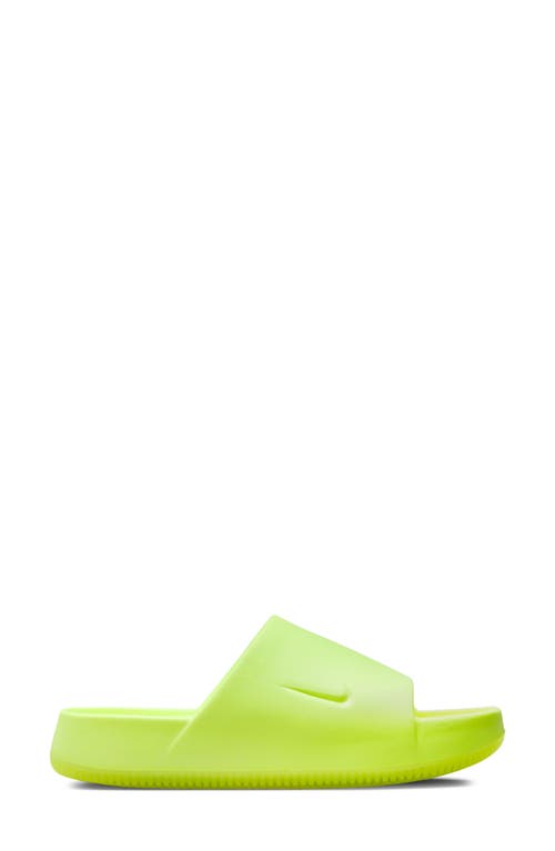 Nike Mens Calm Slides In Volt/volt