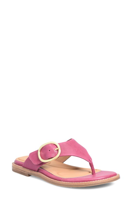 Shop Söfft Nancia Flip Flop In Raspberry