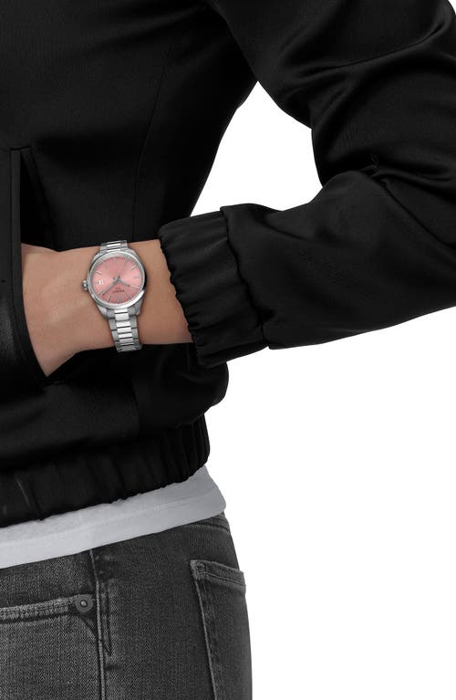 Tissot Pr100 Quartz Bracelet Watch, 34mm In Pink