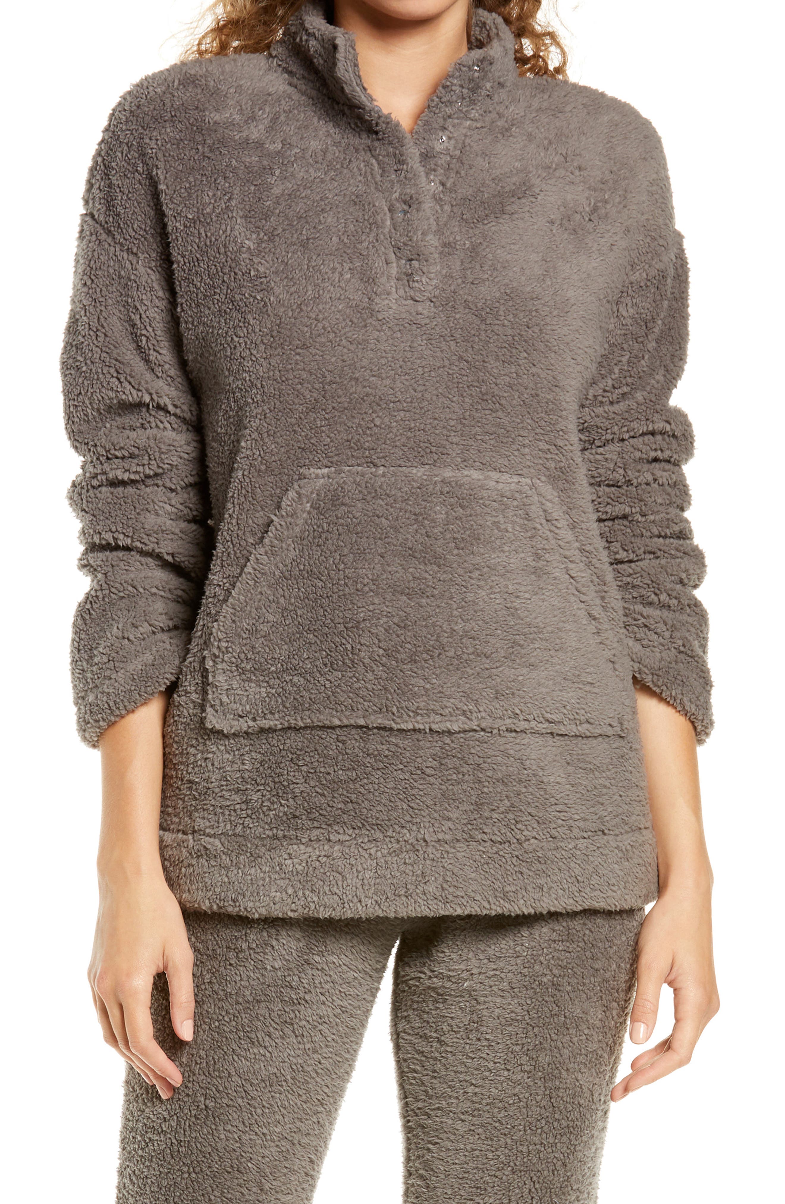 fleece lounge top