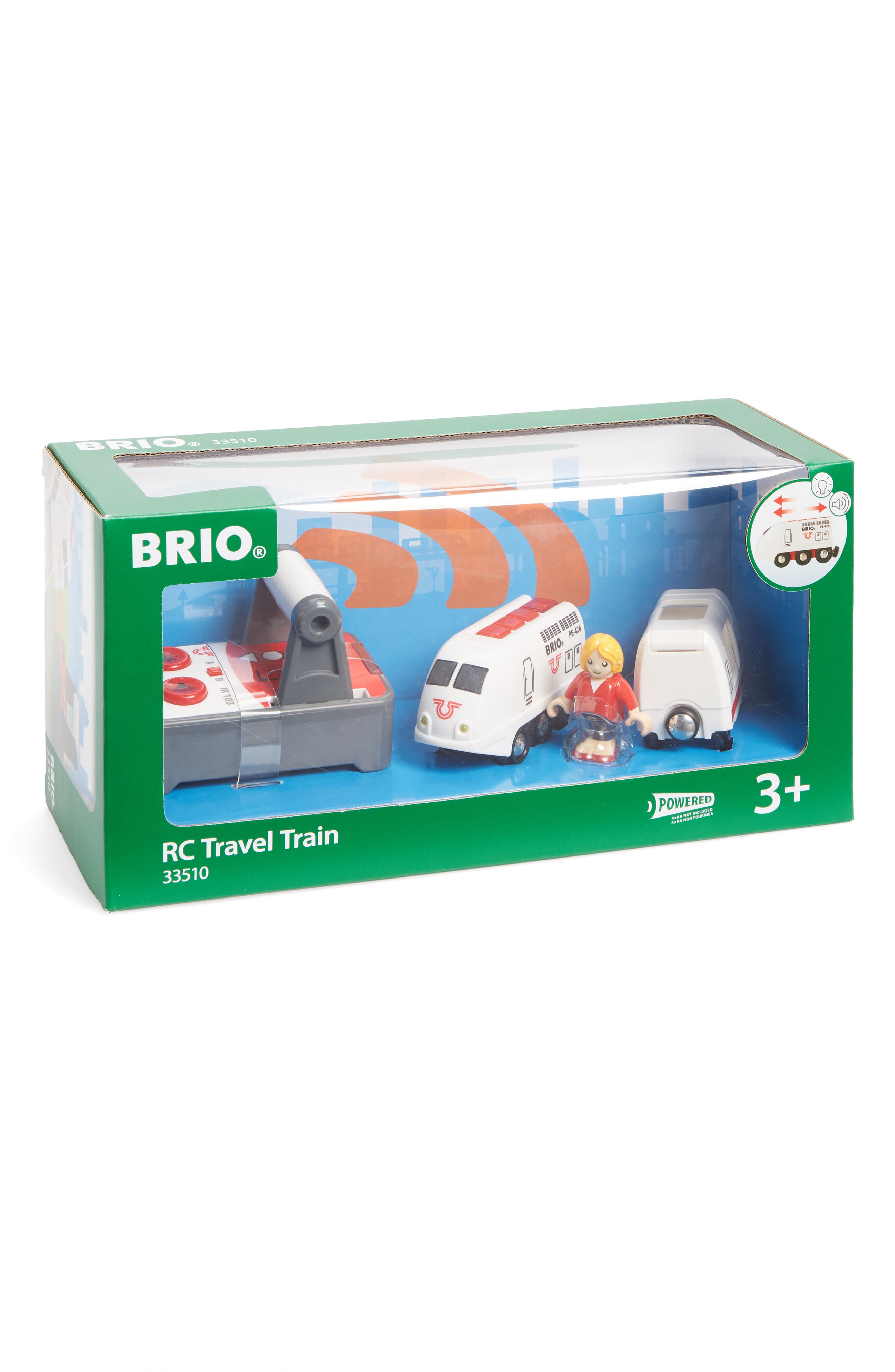 brio remote control travel train