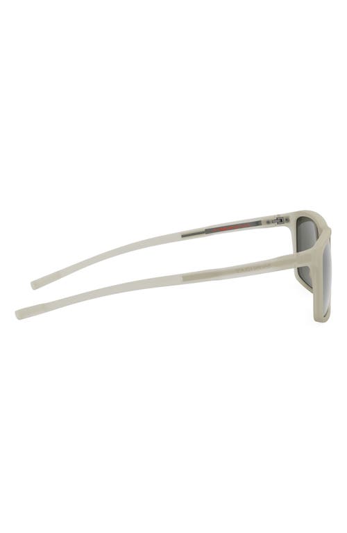 Tag Heuer Bolide 57mm Rectangular Sunglasses In Green