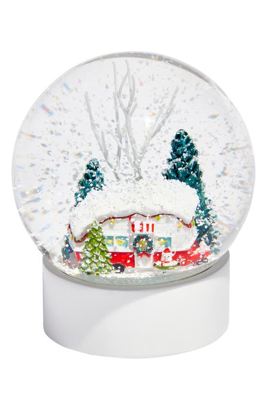 Nordstrom Camper Snow Globe In White Multi