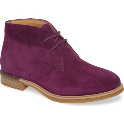 Hush Puppies Bailey Chukka Boot- Purple