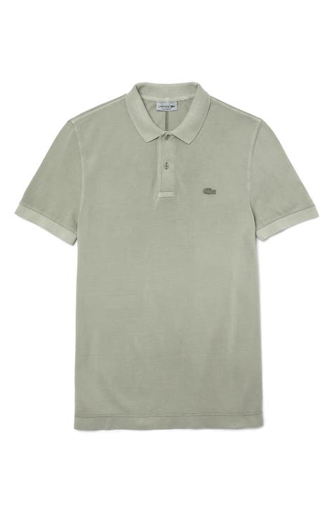 Regular Fit Solid Cotton Polo Shirt