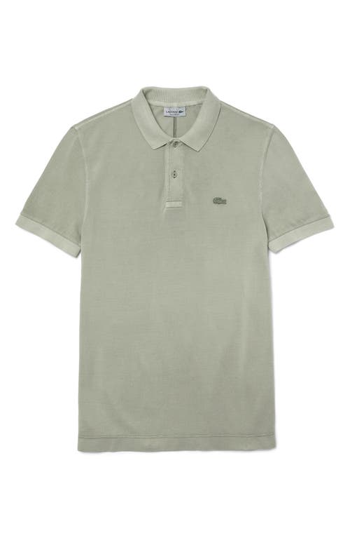 Lacoste Regular Fit Solid Cotton Polo Shirt Eco at