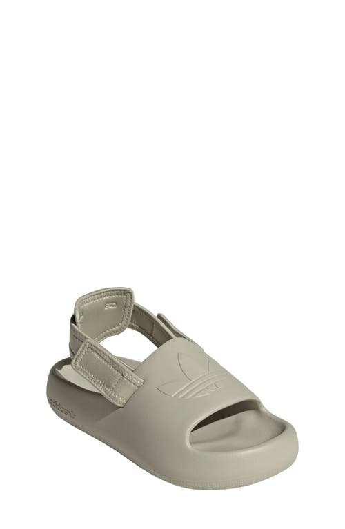 Adidas Originals Adifom Adilette Slides Kids In Putty Grey/ Putty Grey