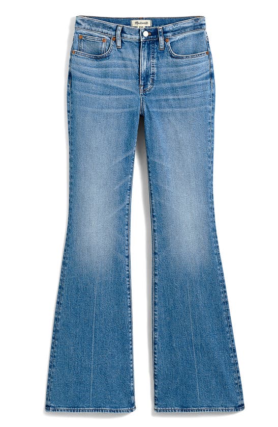 Shop Madewell Flea Market High Waist Flare Jeans In Amaretto Wash