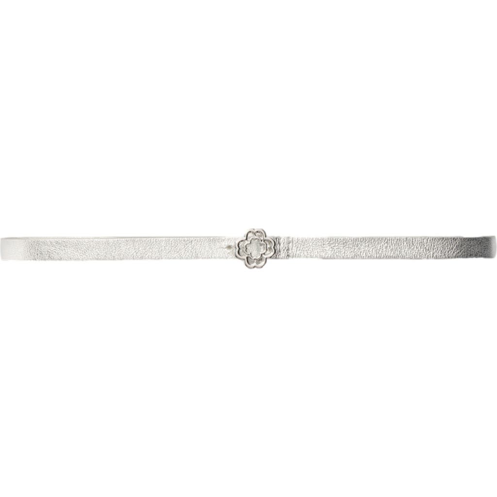 Maje Women's Mini Moon Belt In Silver