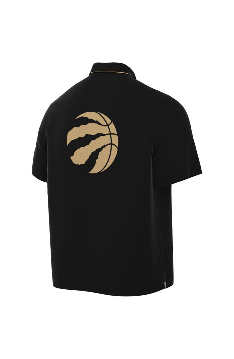 Nike Men's Nike Black/Gold Toronto Raptors 2021/22 City Edition Therma ...
