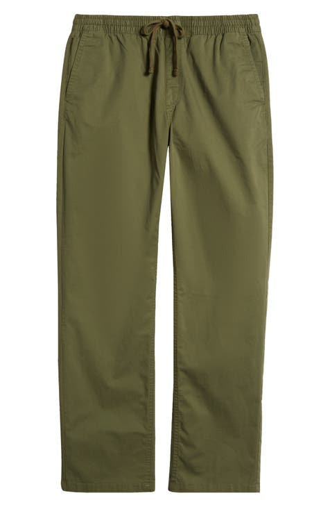 Vans Range Relaxed Brown Elastic Waist Pants