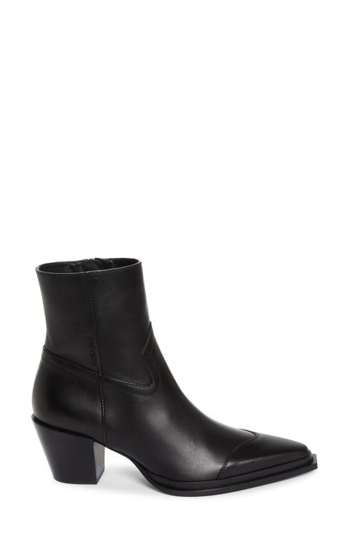 Jimmy Choo Black Leather Boots In Black