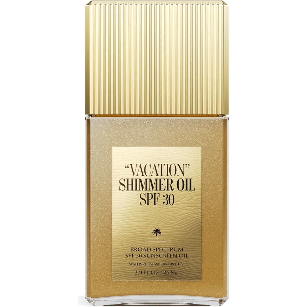 Vacation Shimmer Oil Spf 30 Sunscreen In No Color