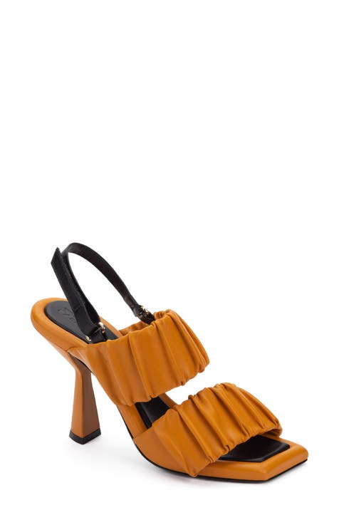 Women's Orange Flat Sandals | Nordstrom