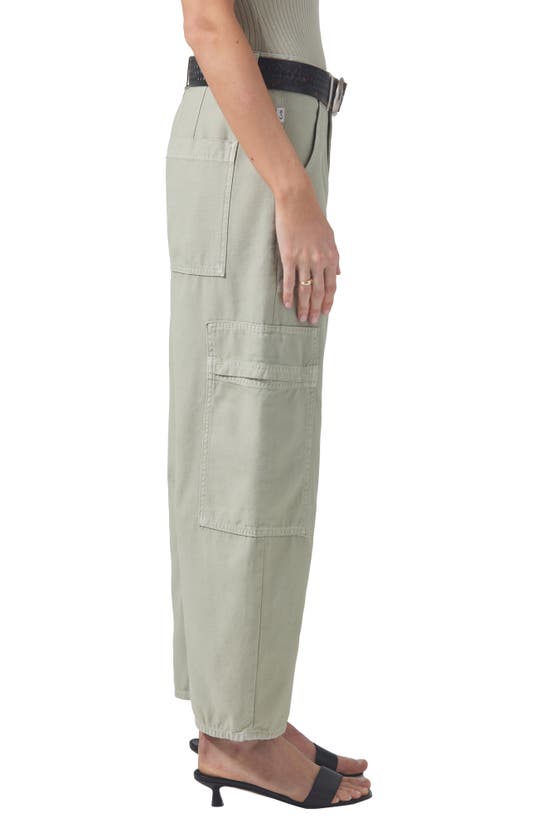 Shop Citizens Of Humanity Marcelle Low Rise Barrel Cargo Pants In Palmdale