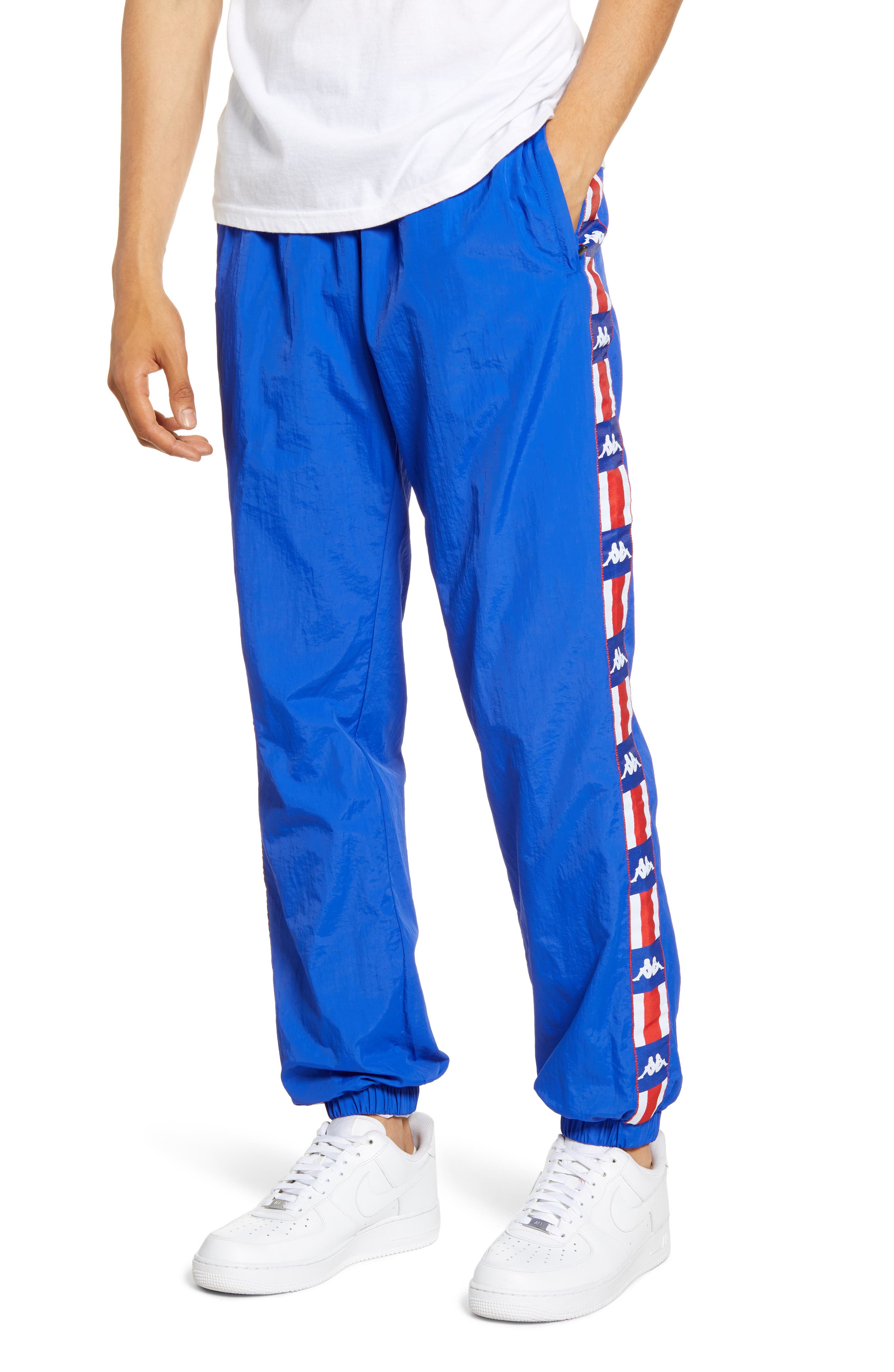 blue kappa track pants