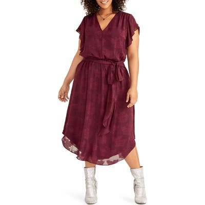 Plus Size Rachel Rachel Roy Sameria Dress, Red