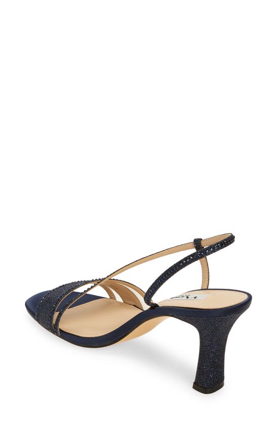 Nina Women's Abbi Asymmetrical Evening Sandals In New Navy