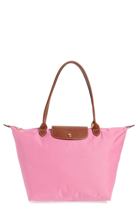 Longchamp Large Le Pliage Tote In Pink