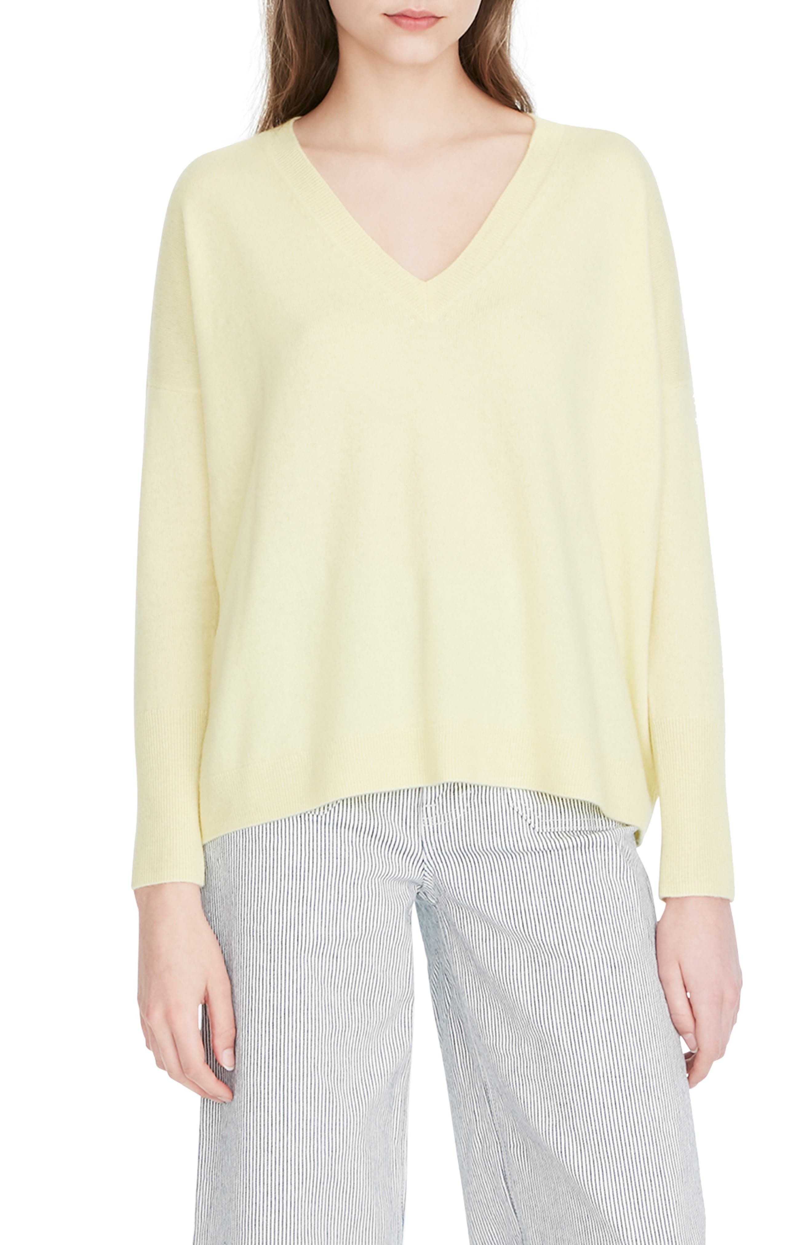 j crew boyfriend v neck cashmere