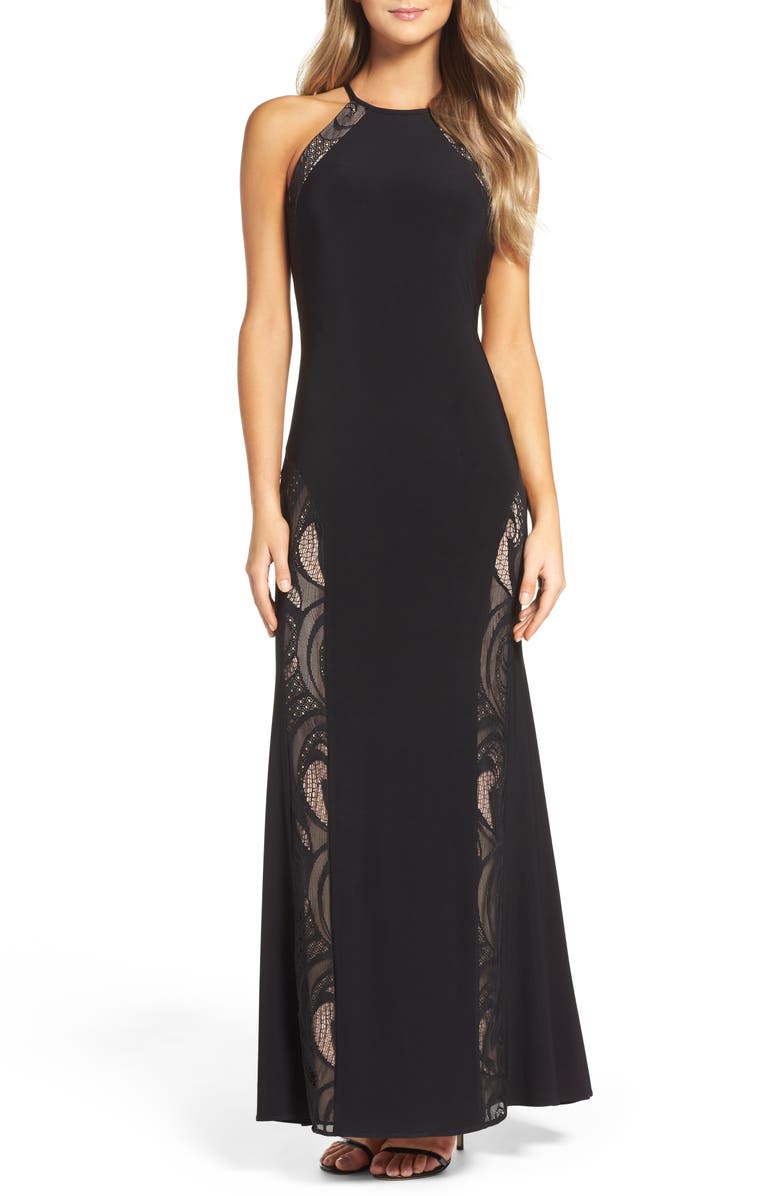 Morgan & Co. A-Line Gown | Nordstrom