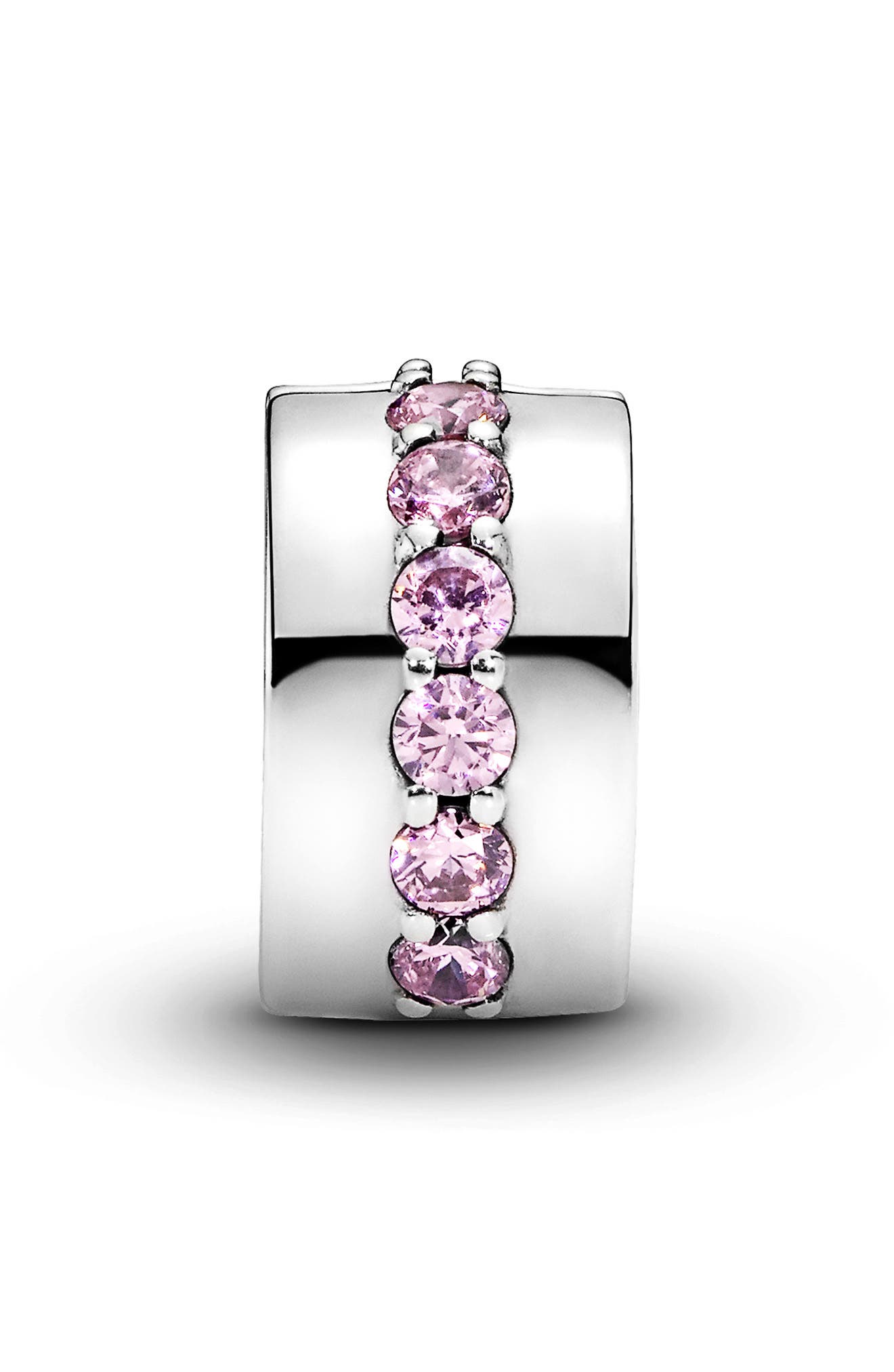 EAN 5700302660272 product image for PANDORA Pink Sparkling Row Clip Charm at Nordstrom | upcitemdb.com