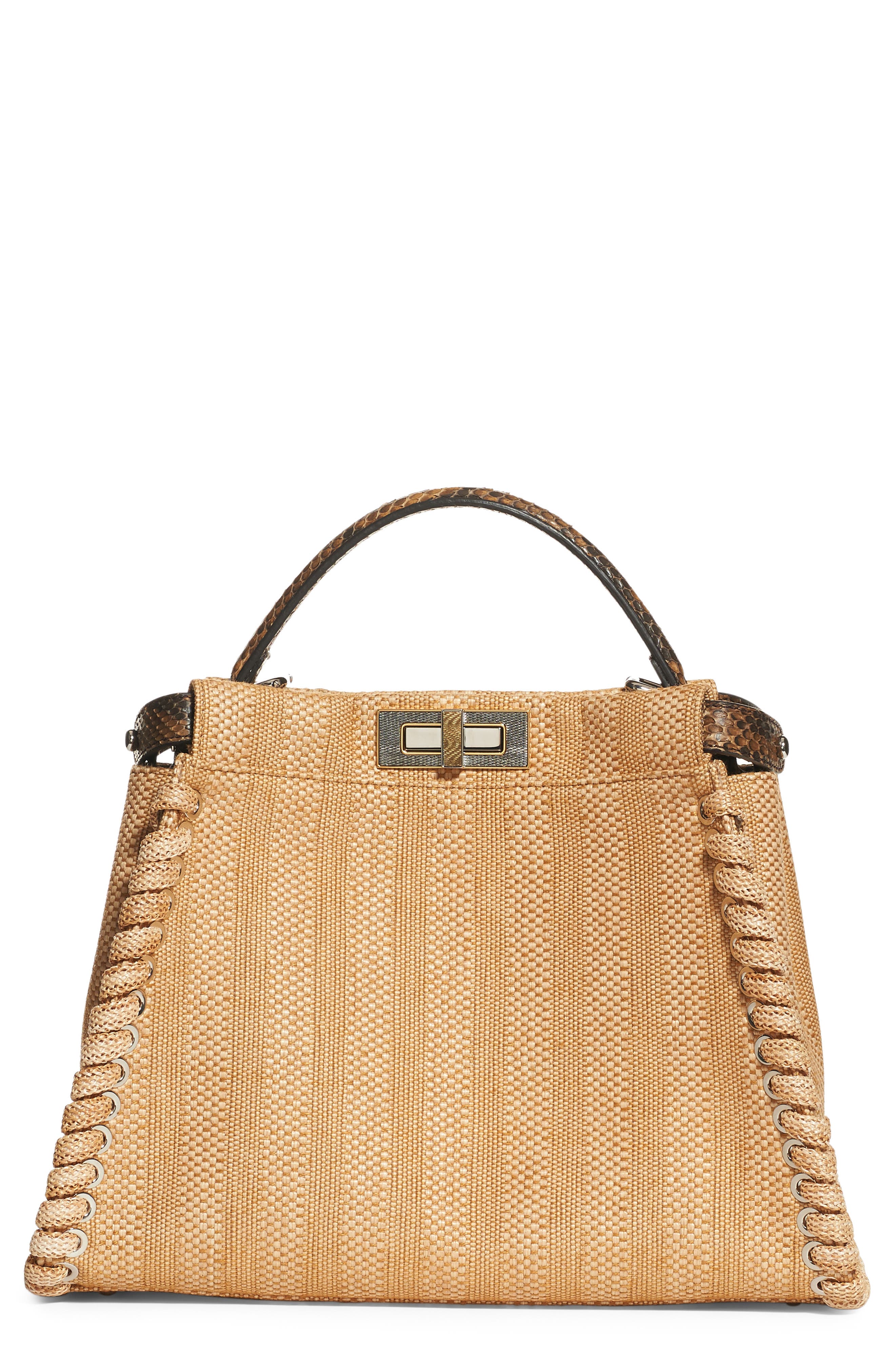 fendi raffia