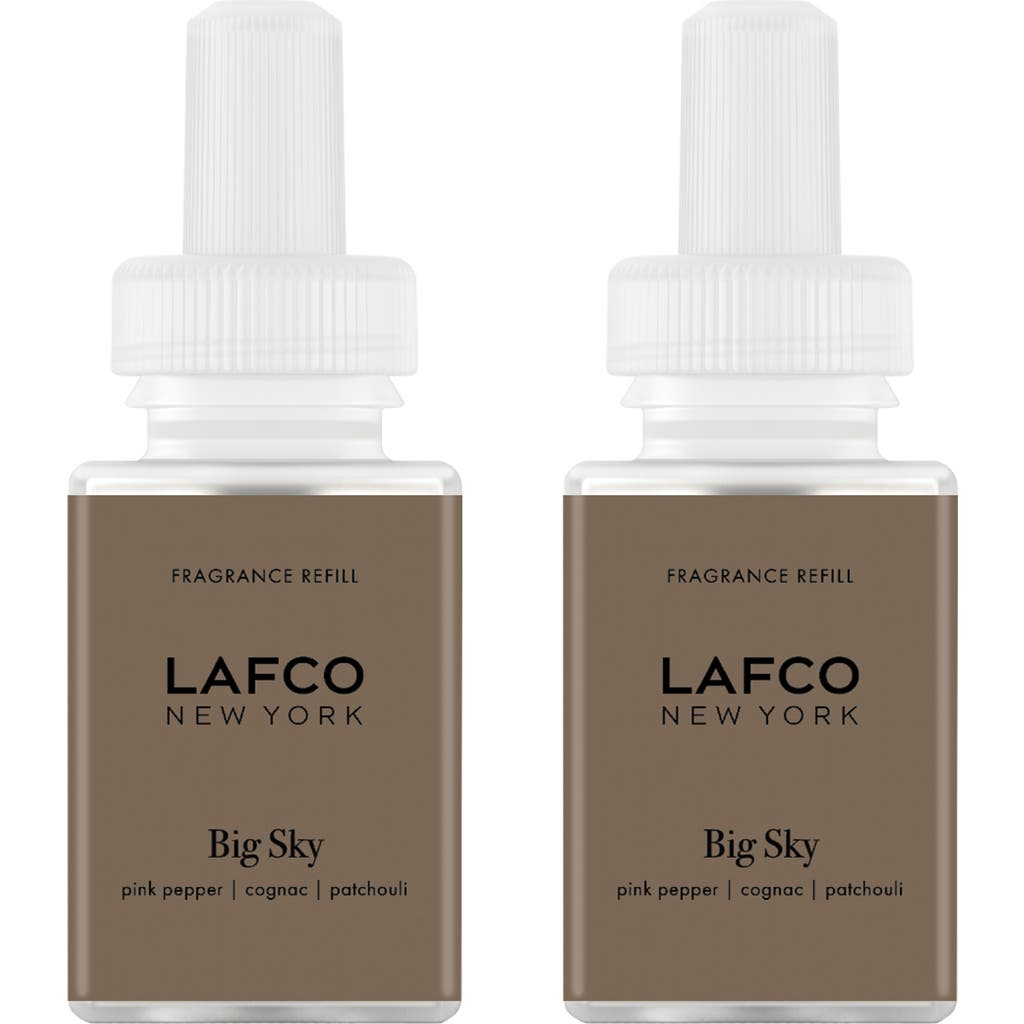 PURA x LAFCO Birchwood Molasses 2-Pack Smart Diffuser Fragrance Refills in Big Sky