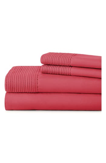 SOUTHSHORE FINE LINENS SOUTHSHORE FINE LINENS PREMIUM COLLECTION PLEATED EXTRA DEEP POCKET SHEET SET 