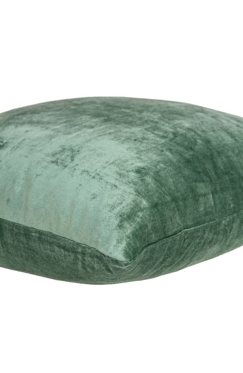 Parkland Collection Charlotte Transitional Throw Pillow In Green