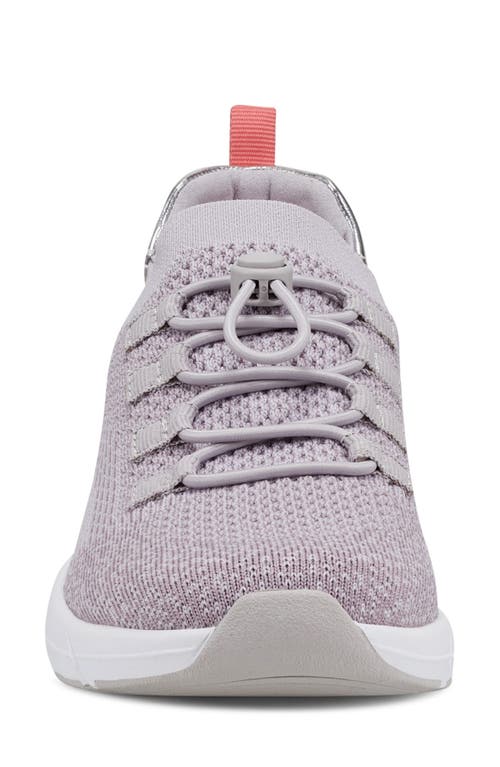 Shop Easy Spirit Astrid Pull-on Knit Sneaker In Medium Purple