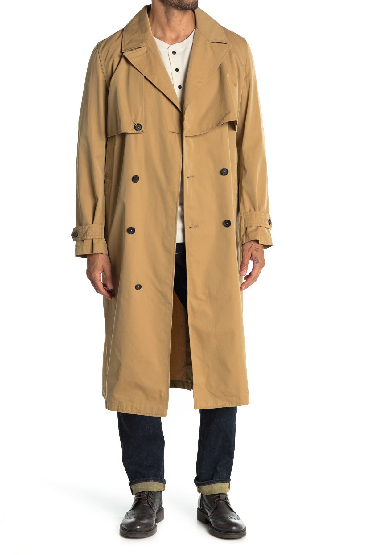 Billy Reid | Double Breasted Trench Coat | Nordstrom Rack