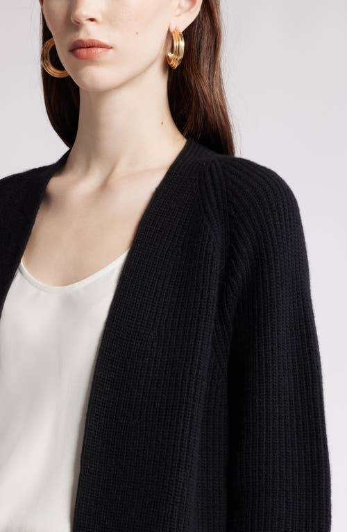 NORDSTROM NORDSTROM RIB LONG CARDIGAN