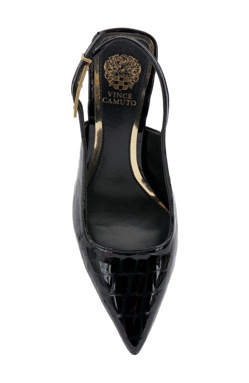 Shop Vince Camuto Brendie Slingback Pump In Black