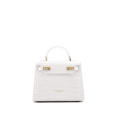 Teddy Blake Kim Croco 9" In Croco White
