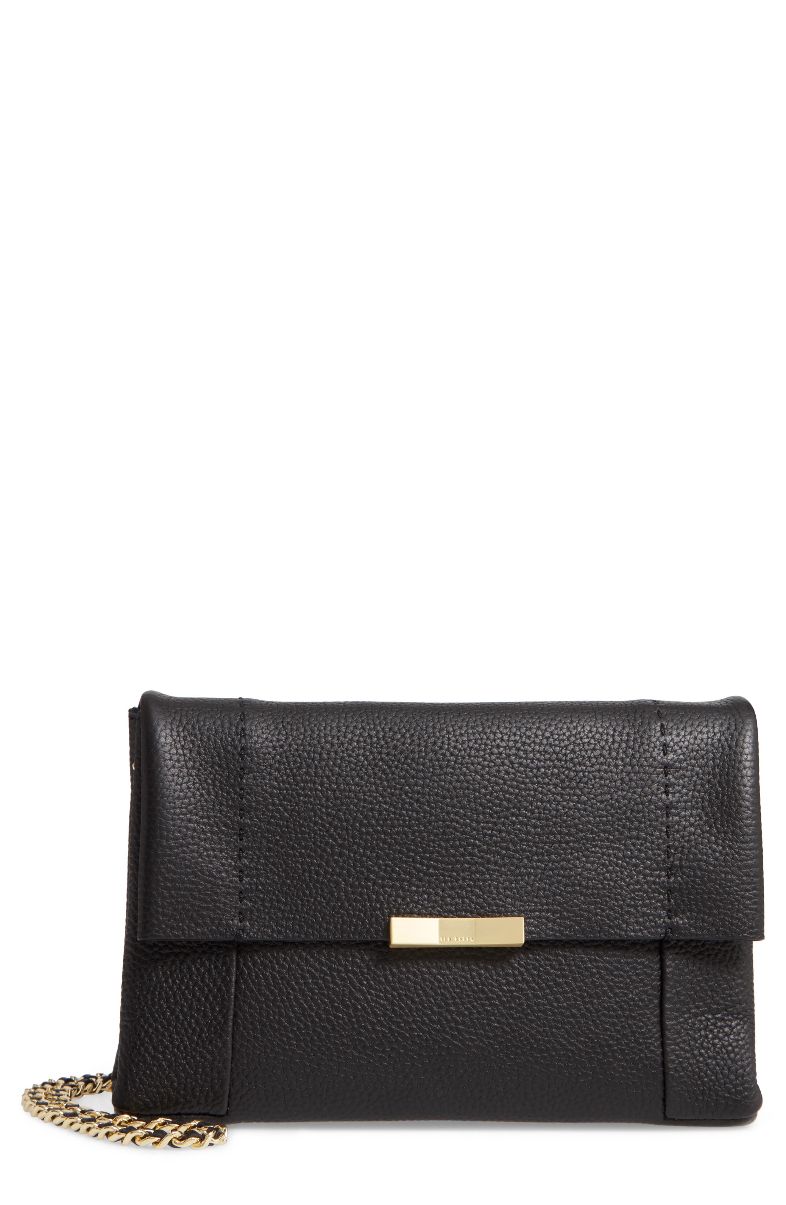 clarria leather cross body bag