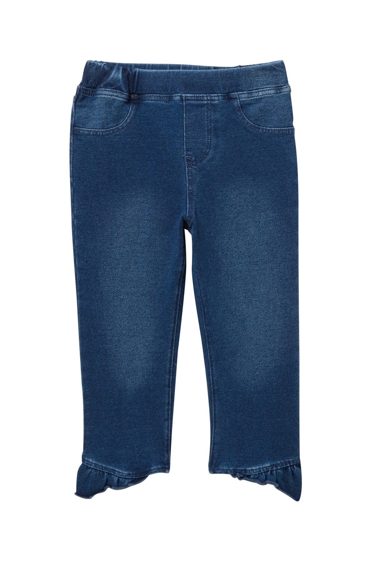 ruffle capri jeans