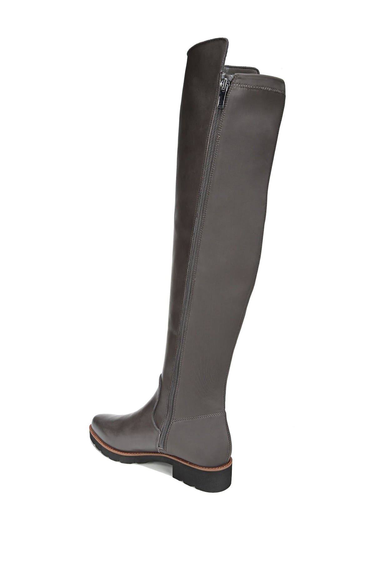 franco sarto benner leather over the knee boot