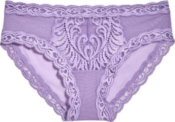 Natori Feathers Low-rise Sheer Hipster Underwear 753023 In Spanish