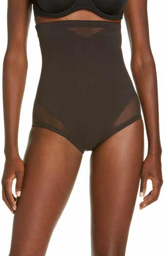 Spanx Suit Your Fancy High Waisted Thong Shaper $64 Size XL Beige Panty  #10196R