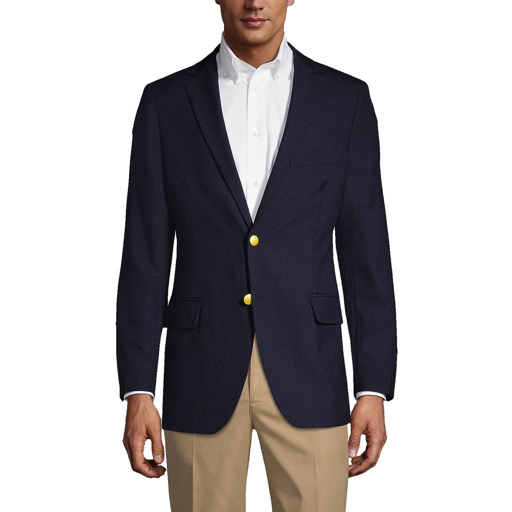 LANDS' END LANDS' END SCHOOL UNIFORM TAILORED FIT HOPSACK BLAZER