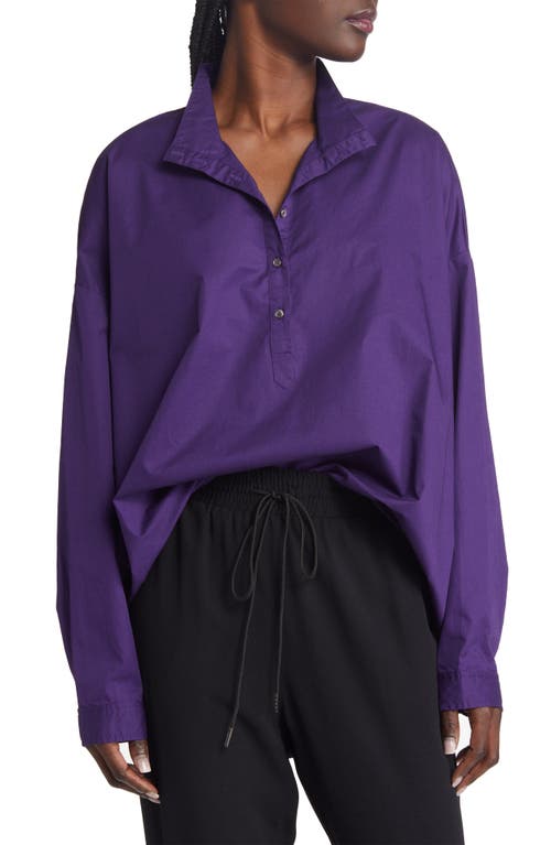XÍRENA Tesse Cotton Top in Royal Purple