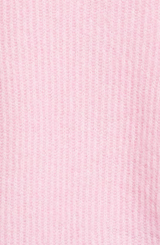 BAUM UND PFERDGARTEN CELINE RIB BALLOON SLEEVE CARDIGAN