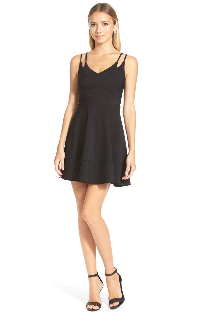 Love, Nickie Lew Strappy Fit and Flare Dress | Nordstrom
