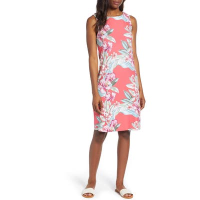 Tommy Bahama Maria Mambo Tropical Print Dress, Pink