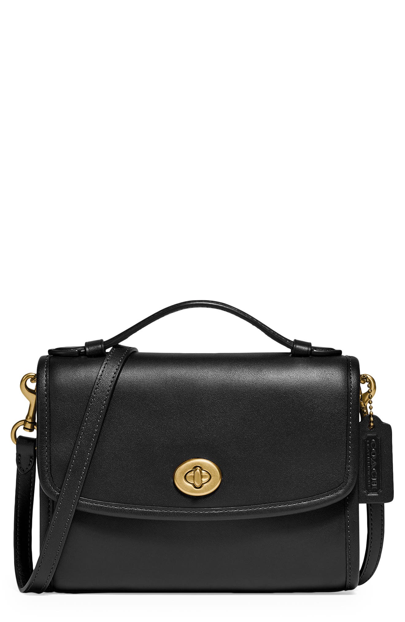 coach crossbody black bag