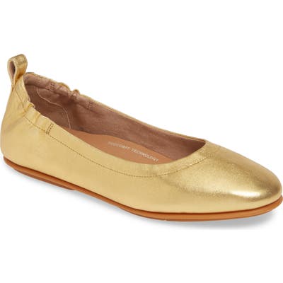 Fitflop Allegro Ballet Flat- Metallic