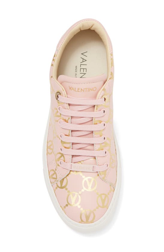 SS22 - Women's Sneakers - Beatrice - White Gold – Valentino Bags