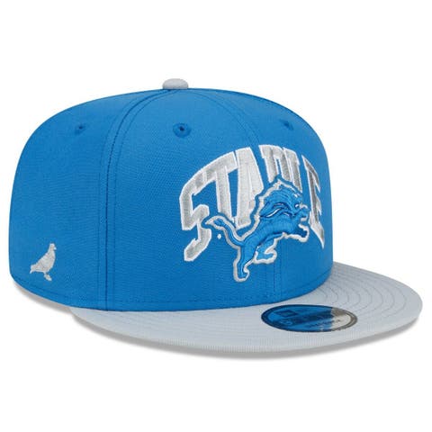 Men's Detroit Lions New Era Gray 2022 NFL Training Camp Official Coach  39THIRTY Flex Hat